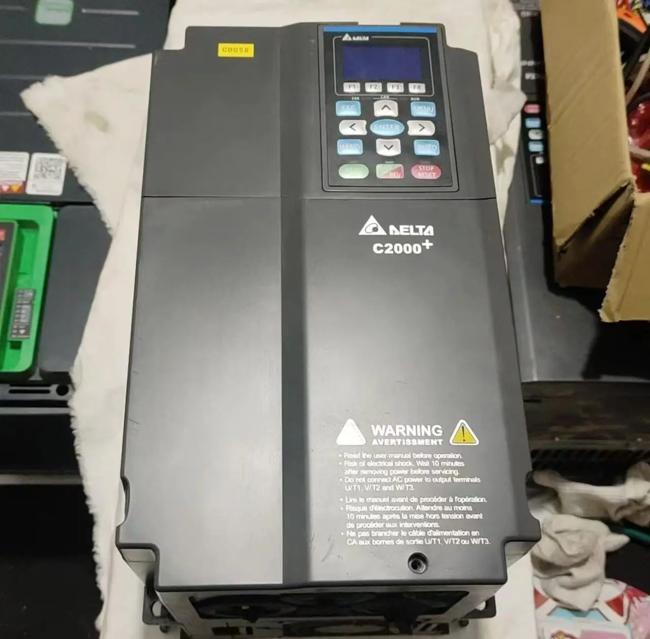 

Second-hand VFD110C43A-21 inverter test OK Fast Shipping