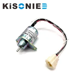 Solenoide de apagado de combustible para coche, pieza de motor 1503ES-12S5SUC5S Woodward M806808 para John Deere 119653 77950 790 Yanmar 3TNE84, 12VDC, 990-2020