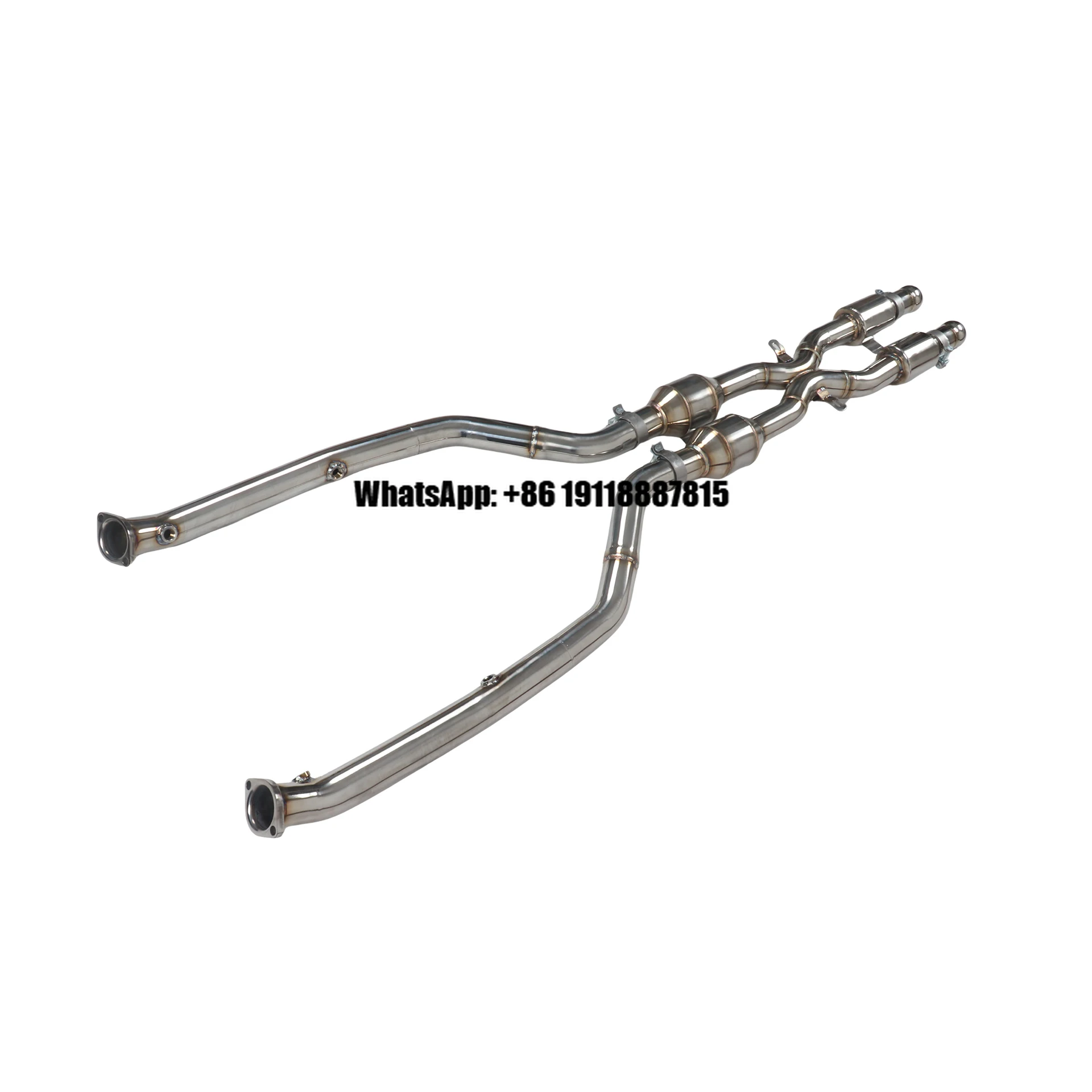 

YT Stainless Steel Middle X-Pipe Exhaust Downpipe for BMW E92 M3
