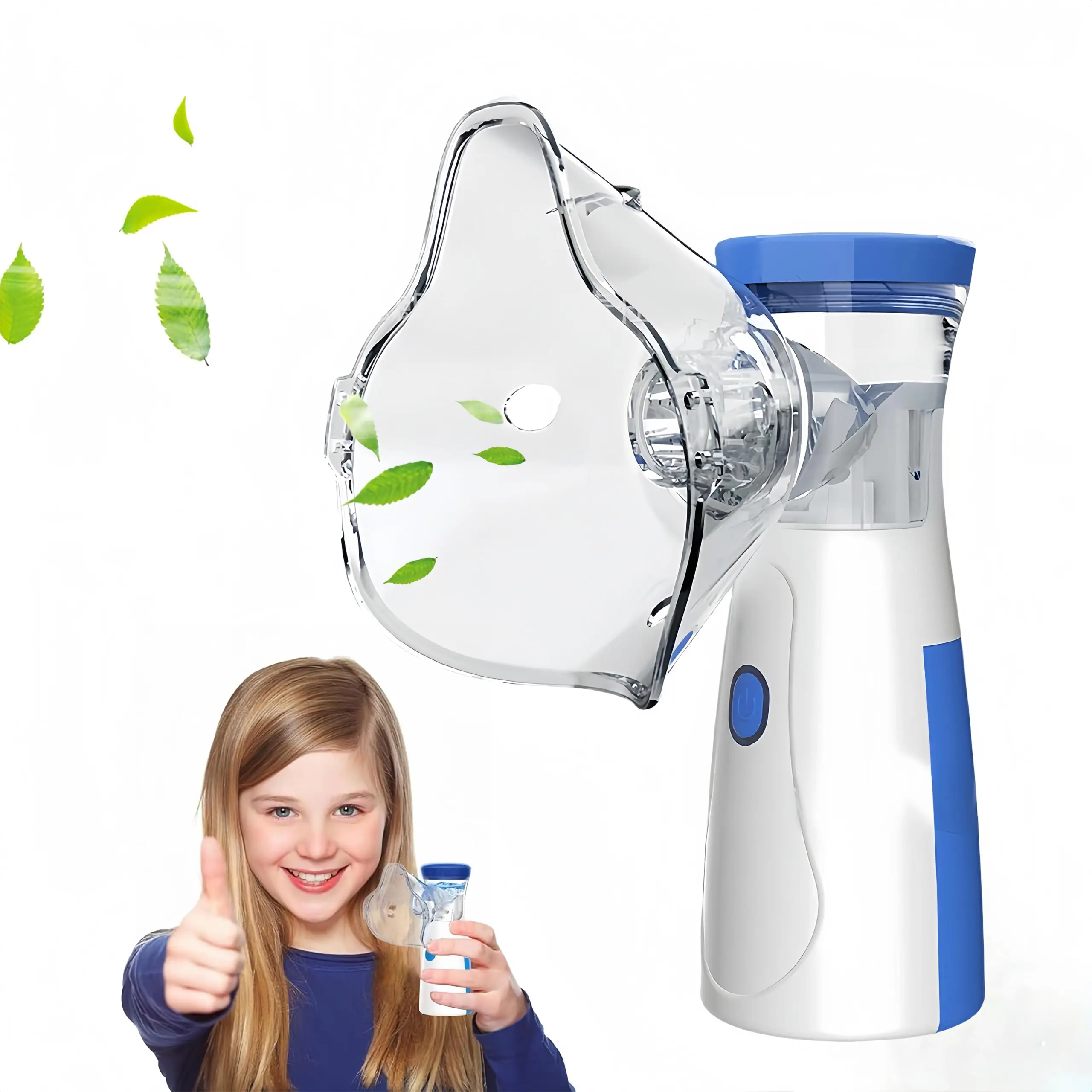 Portable Nebulizer inhaler, Rechargeable Nebulizer Machine for Adults and Kids, Home medical Function for Breathing Problems