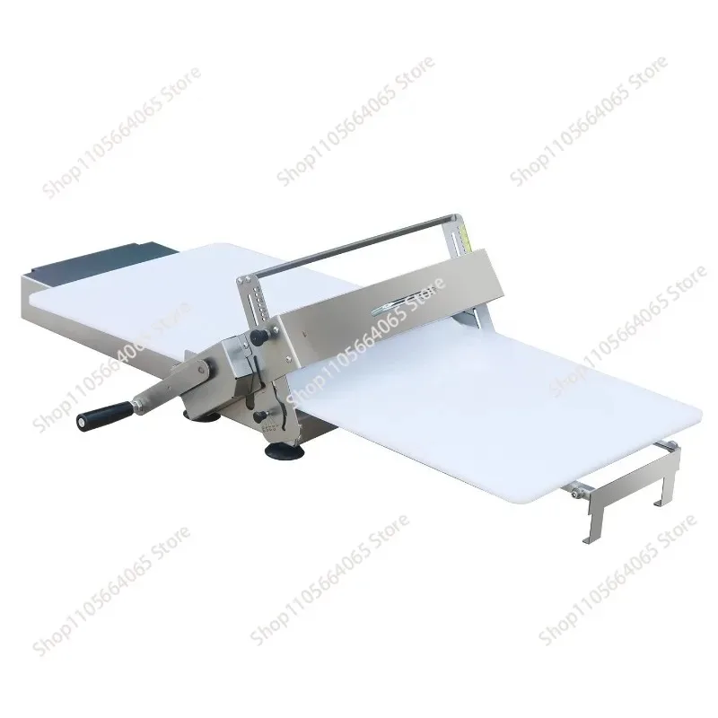 New Manual 304 Stainless Steel Dough Sheeter for Bakery Croissant Pastry Bread with High Productivity 1pcs