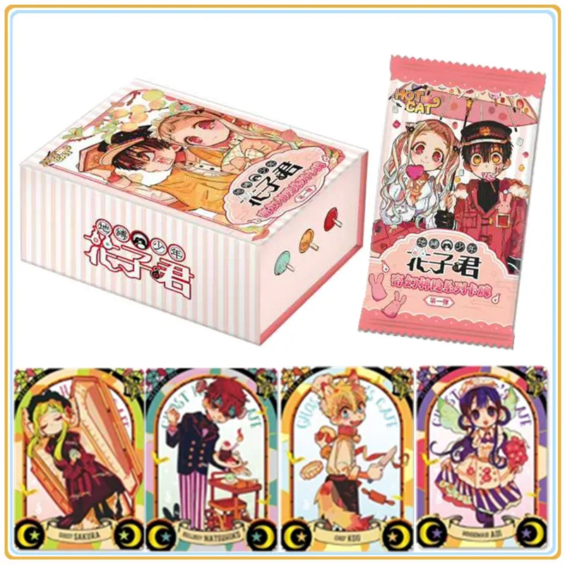 Anime Toilet-bound Hanako-kun Carta originale Regalo di Natale Famiglia Gioco da tavolo Carta da collezione Giocattoli per bambini