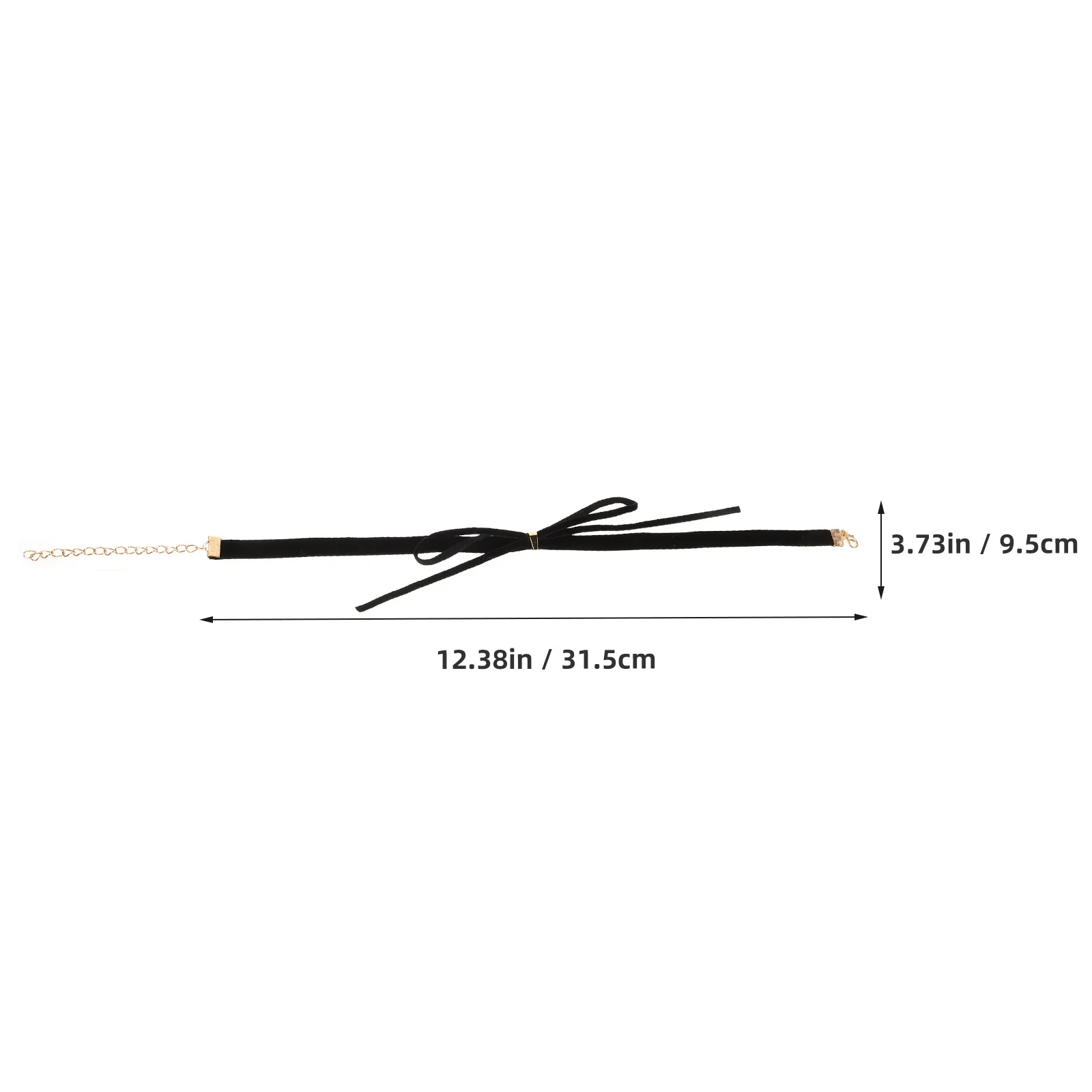 قابل للتعديل المختنق قلادة للنساء خمر Bowknot التفاصيل الترقوة سلسلة الحد الأدنى الأزياء والمجوهرات أنيقة ارتداء اليومي #3