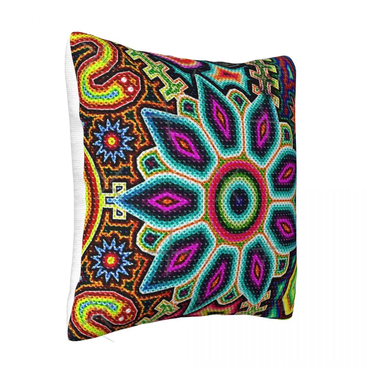 Huichol Art Mexico Pillow Case Dakimakura Cover Covers For Bed Pillows Pillow Case Pillow Cover