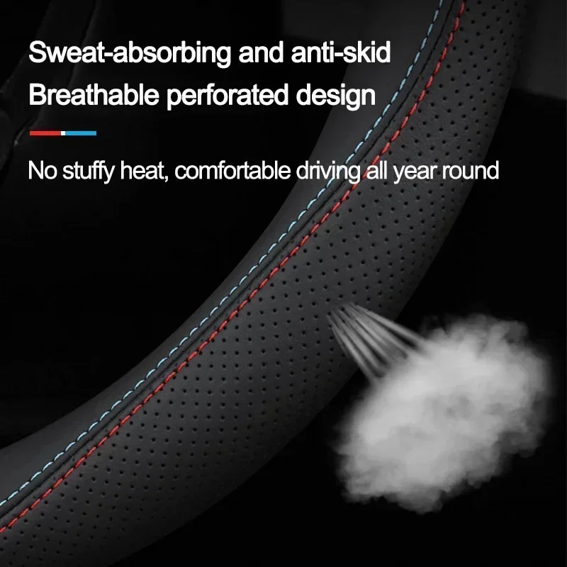 غطاء عجلة قيادة السيارة التلقائي لعجلة القيادة BAIC Beijing U5 Plus EU5 X7 D #6