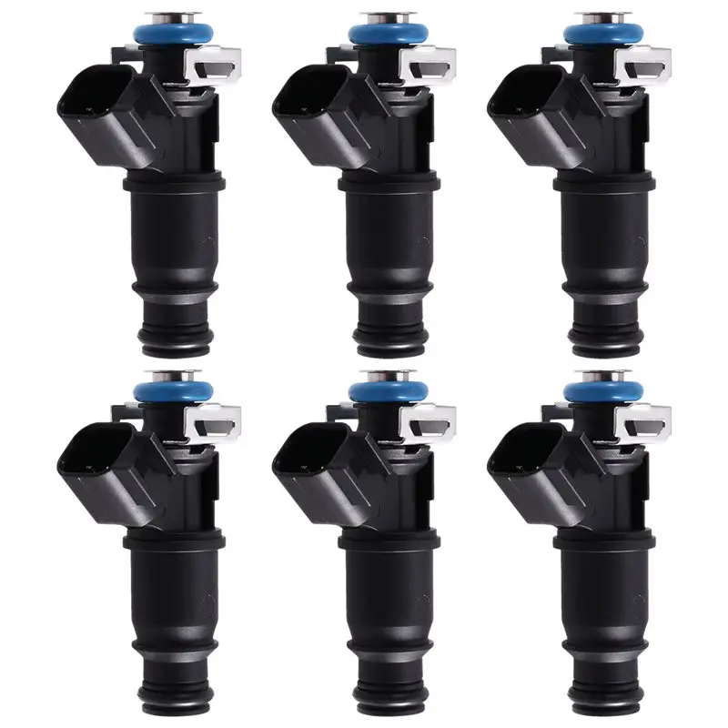 A85E-For Buick Allure Lacross Lucerne 3.8L 2005-2009 6PCS 12573427 Fuel Injectors For Pontiac Grand Prix 3.8L 2004-2008