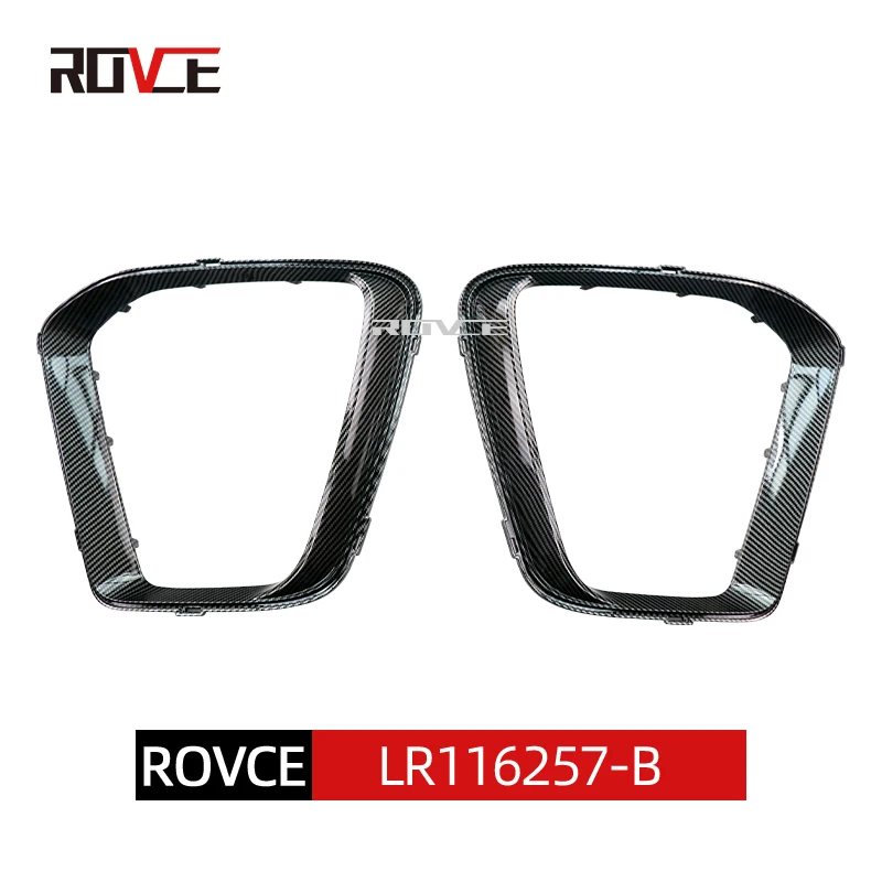 Rovce Mistlamp Deksel Mistlampen Frame Voor Land Rover Range Rover Sport Svr 2018-2022 Koolstofvezel Stijl Auto-Accessoires