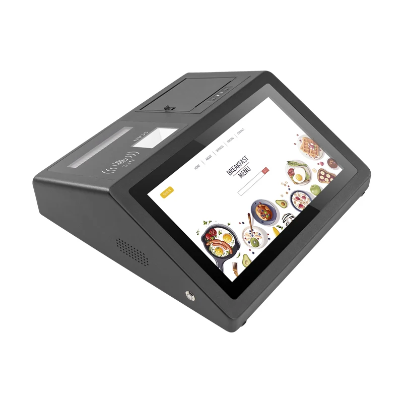 

2024 Release 11.6 Inch Self Service Order Payment Touch Screen Kiosk Self Pay Machine Barcode Scanner For Chain Store