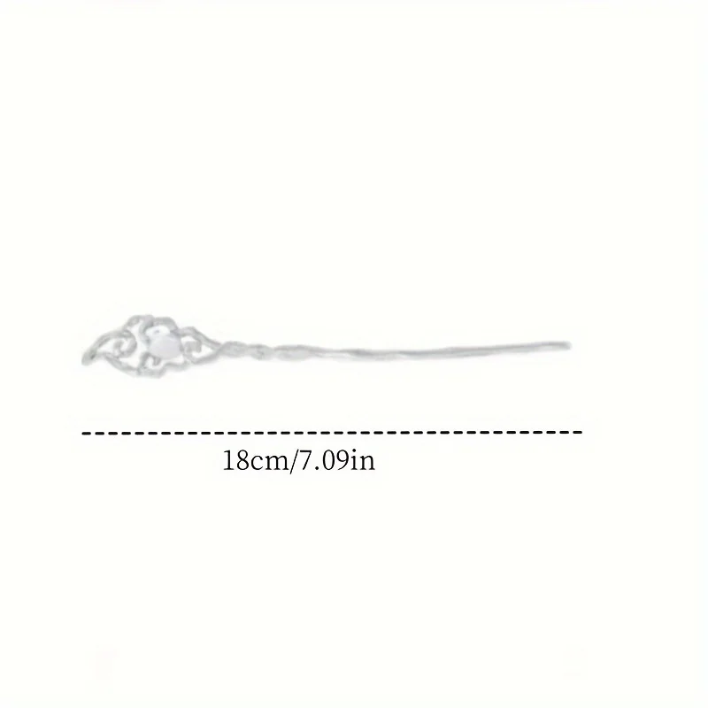 3pcs Moon & Star Hairpin Set – Elegant Moonstone Alloy Hair Accessories for Women (Holiday Gift)