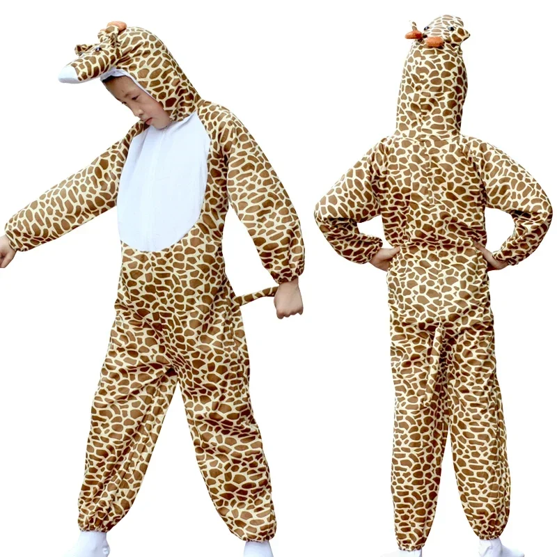 SN55Cute Children Clothes Animal Hooded Monkey Frog Dinosaur Elephant Decoration Props Party Supplies Cosplay@54WE