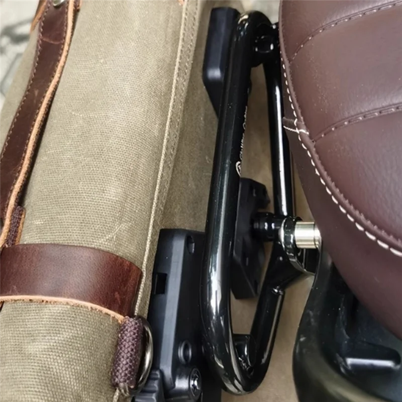 

Lasting Motorcycle Saddlebag Bag Holder Side Luggage Rack Support Holder For Scrambler 400 X Speed 400 2024-2025