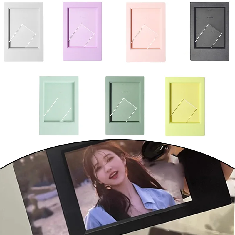 Colorful 10pcs 3Inch Mini Film Frames For Fuji Cameras For Instax- Mini 12/11/9 Film Frame   10*7*7cm