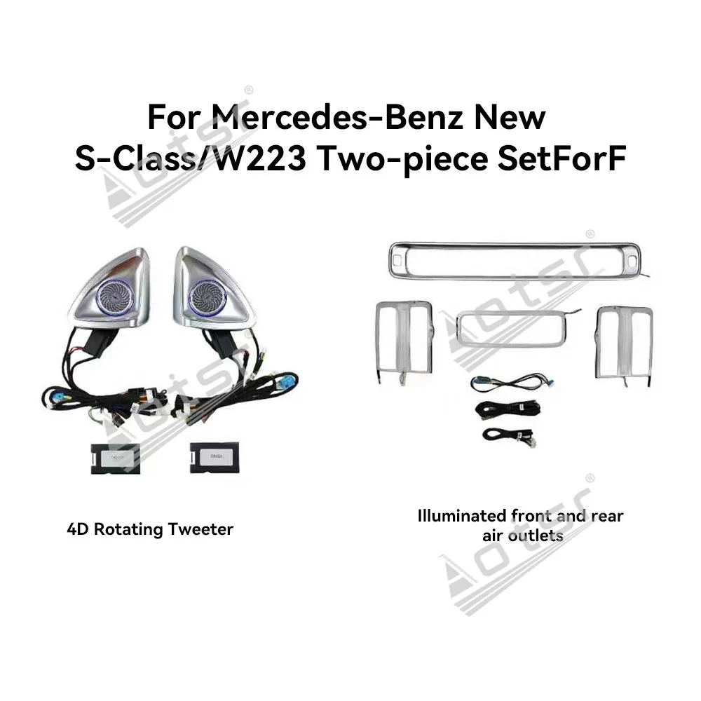 

Unique Design Automobile modification parts. Ambient light For Mercedes-Benz New S-Class/W223 Two-piece SetForF