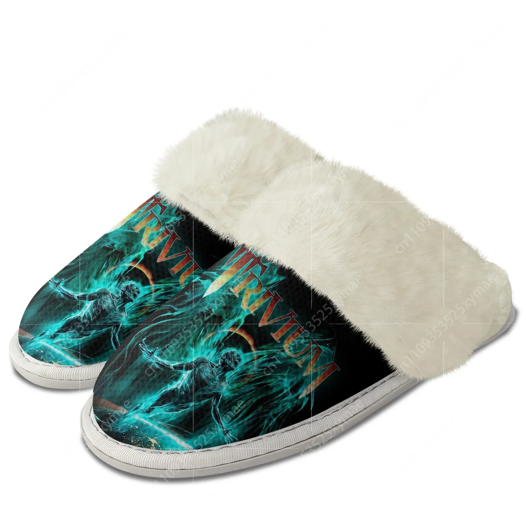 

Плюшевые тапочки Trivium Rock Heavy Metal Band: теплые, легкие, хлопковые, для дома, мужские и женские, с возможностью индивидуального дизайна