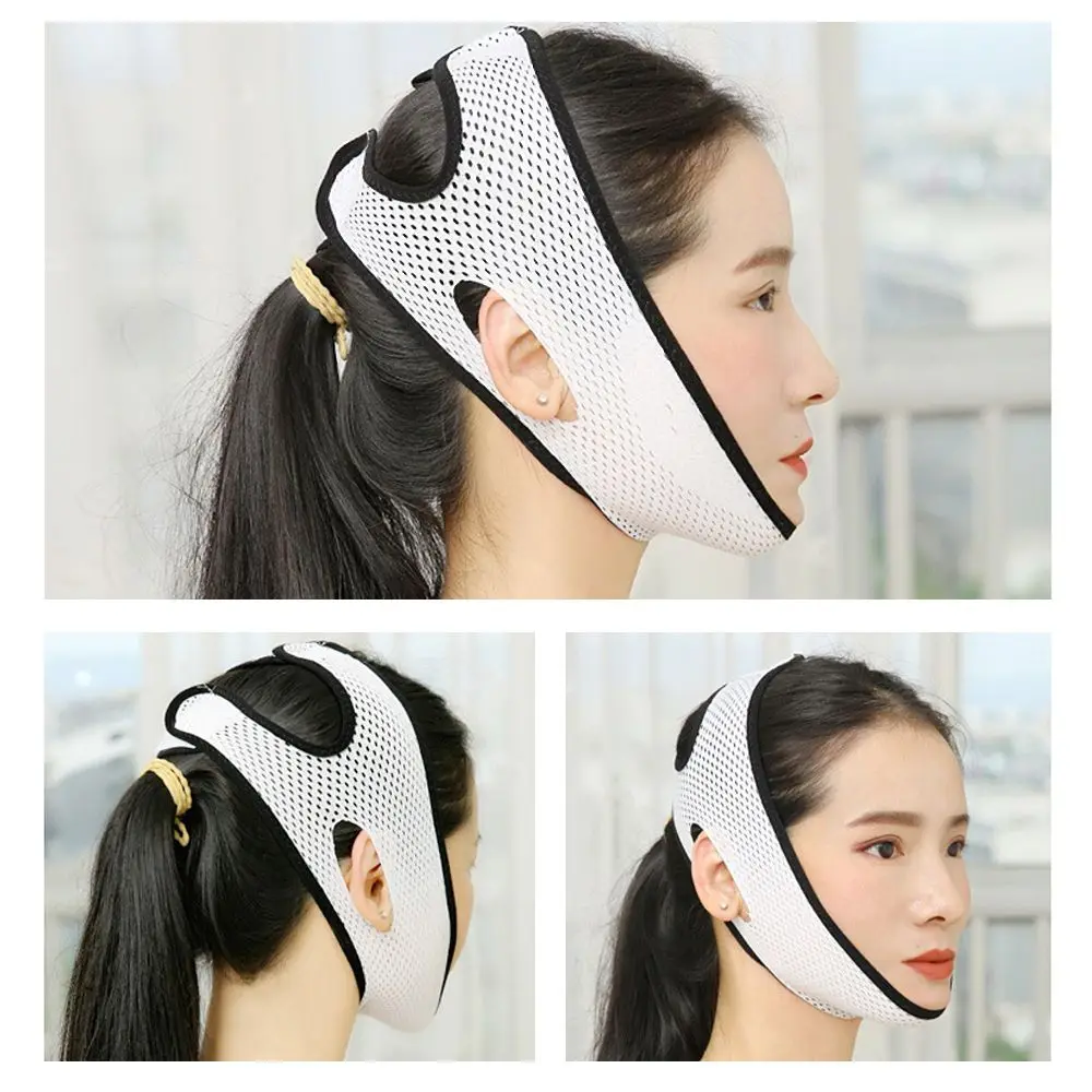 Women Thin Face Reduce Double Chin Facial Massager Face-lift Belt Beauty Tools Face Slimming Bandage