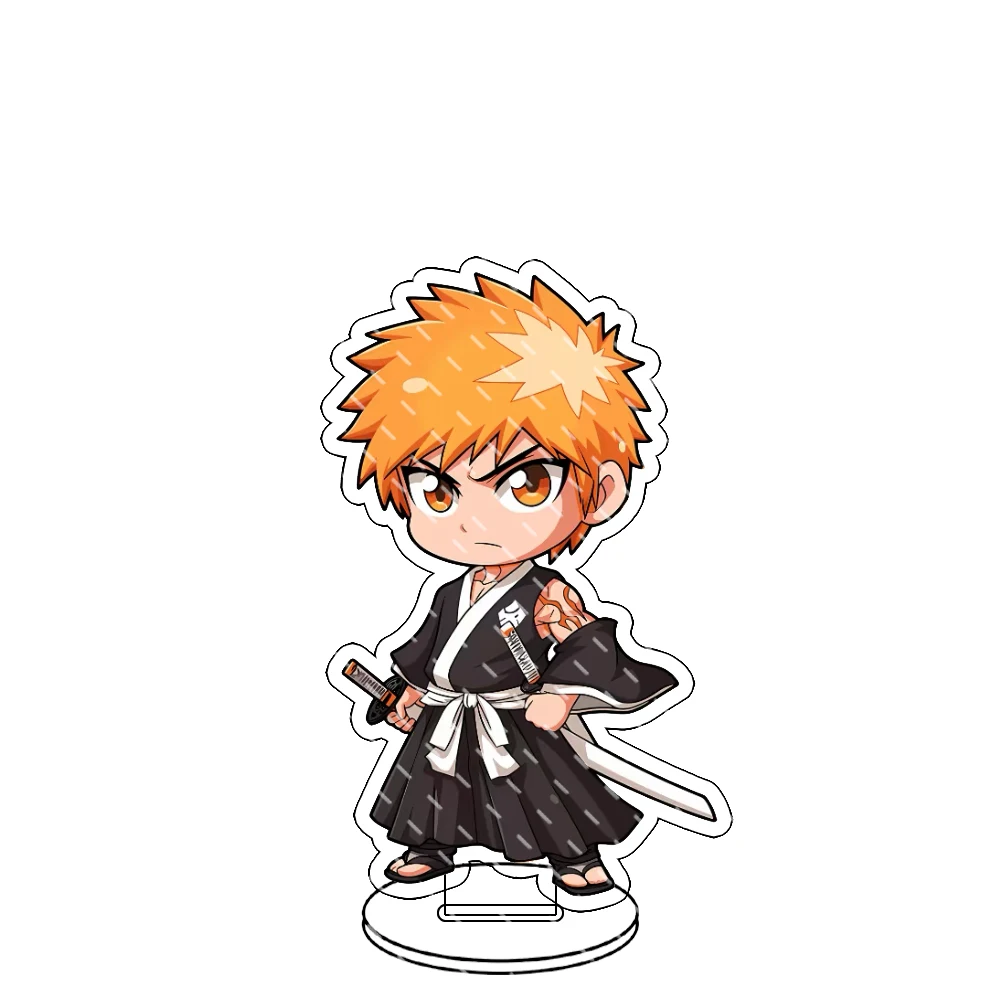 Anime Keychain BLEACH Peripheral Goods Key Chain Accessories Cute Bag Pendant Key Ring for Fans Gift