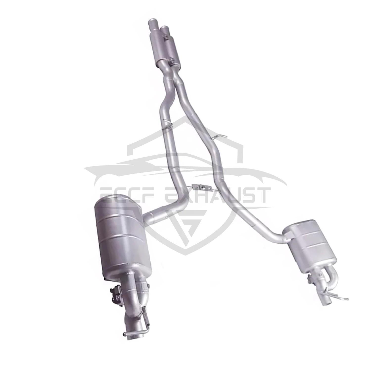 

Performance Valved Catback Exhaust for Mercedes CLS 300 320 350 400 3.0T 3.5T C218 Freely Adjustable Sound Control