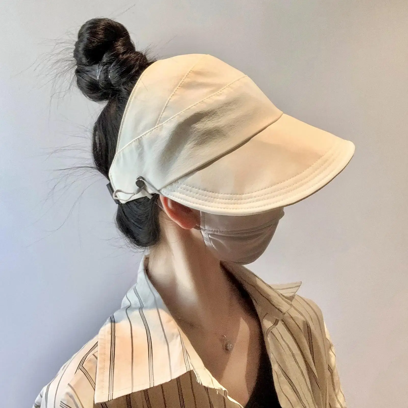 

Шляпа от солнца с широкими полями, регулируемая шляпа с широкими полями, защита от ультрафиолета, хвост, спортивная новинка, головные уборы для охоты, рыбалки, спортивная новинка