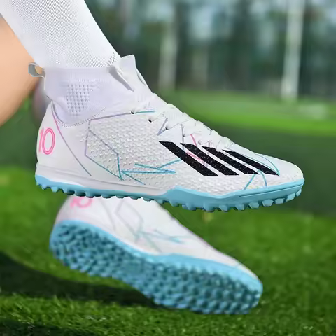 New Professional Football Boots Match Sport Sneakers Unisex Soccer Shoes Outdoor Non-slip Drop Shipping Training Sport Futsal