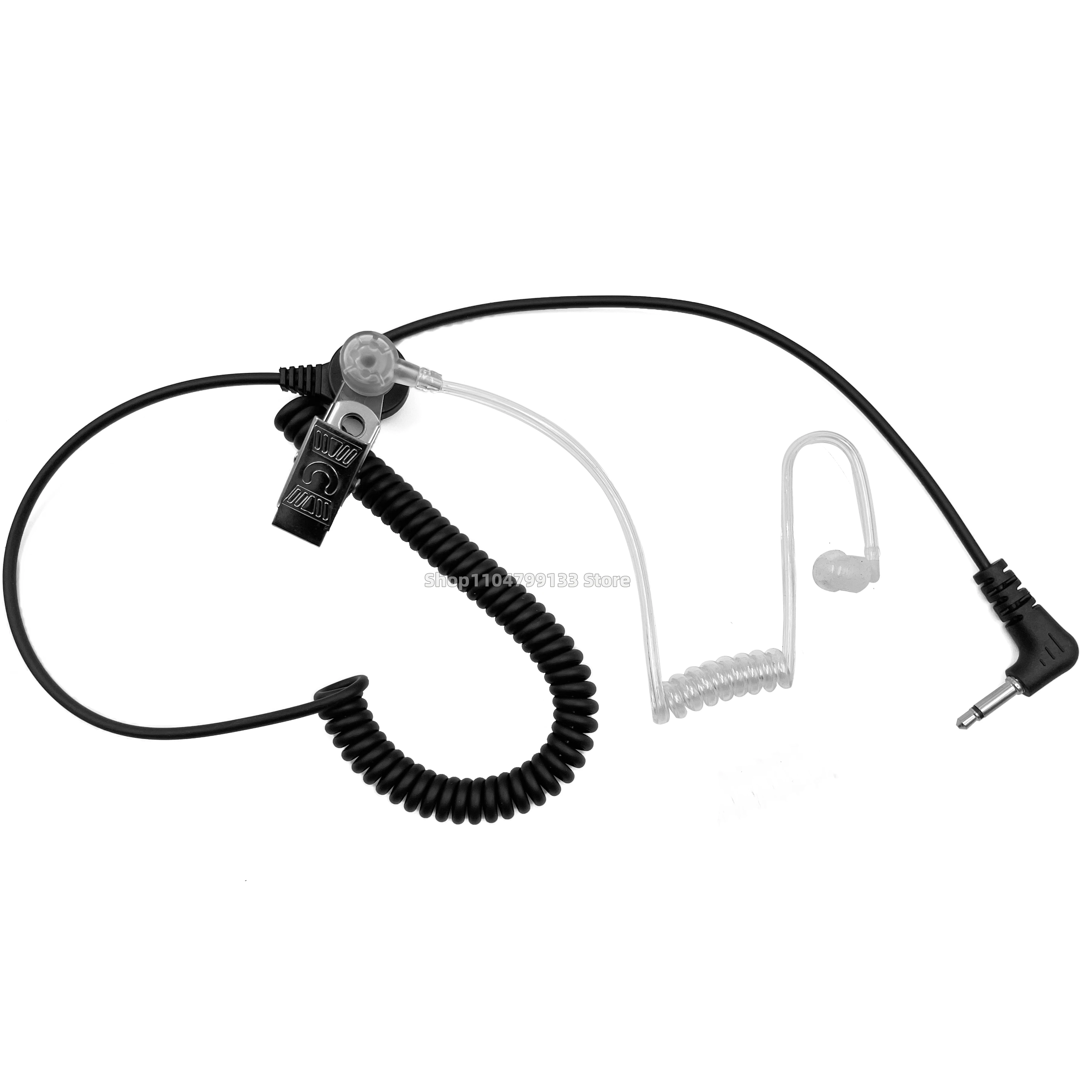 หูฟังแบบท่อเสียงอากาศ, หูฟังแบบฟังอย่างเดียว ปลั๊ก 3.5 มม. สำหรับไมโครโฟนลำโพงวิทยุ, หูฟังสำหรับตรวจสอบสำหรับลำโพงไมโครโฟน