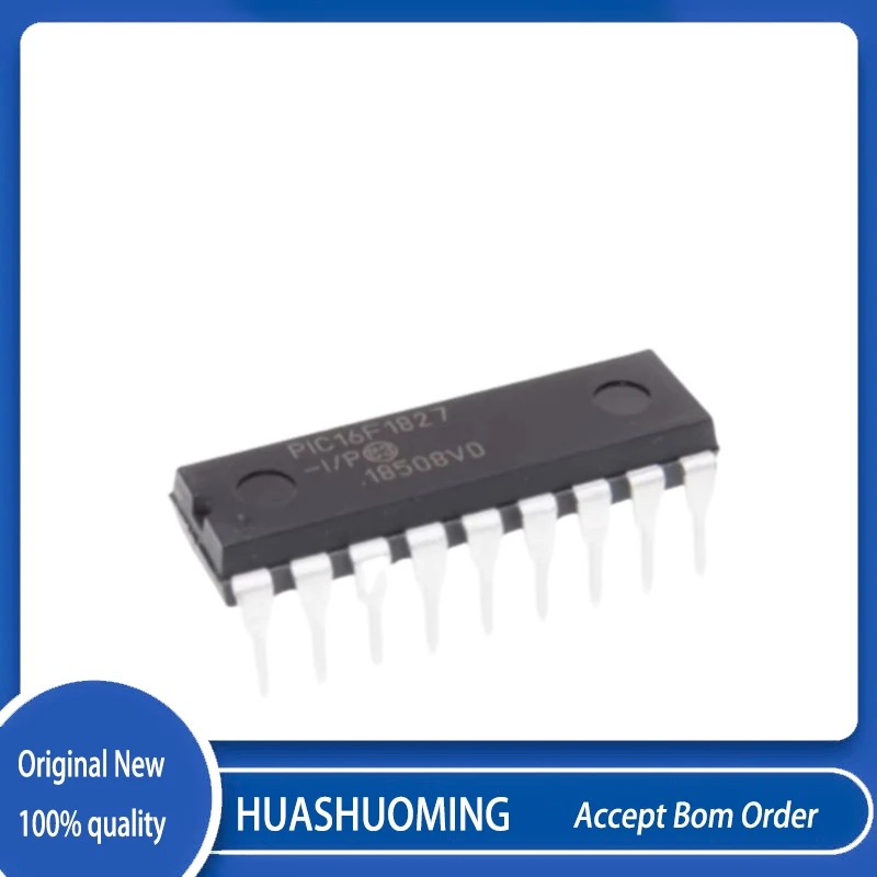5pcs/lo    PIC16F716 PIC16F818 PIC16F1827 PIC16F1826  PIC16F54  PIC16F88  PIC16F627A PIC16F628A  PIC16F648A  -I/P DIP-18