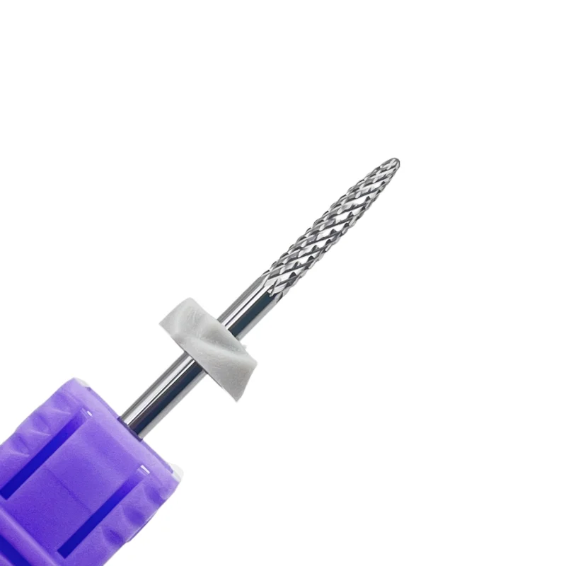 1 قطعة إهاب بت جل مزيل مثقاب الخشب مسمار نظيفة متوسطة حصى كربيد للكهرباء مسمار التدريبات مخروطي مانيكير أدوات التنغستن #3