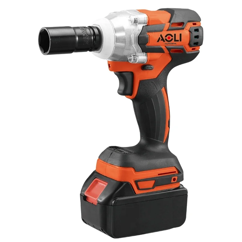 1/2 inch 300nm brushless motor lithium-ion 18V 21v battery 400W cordless impact wrench