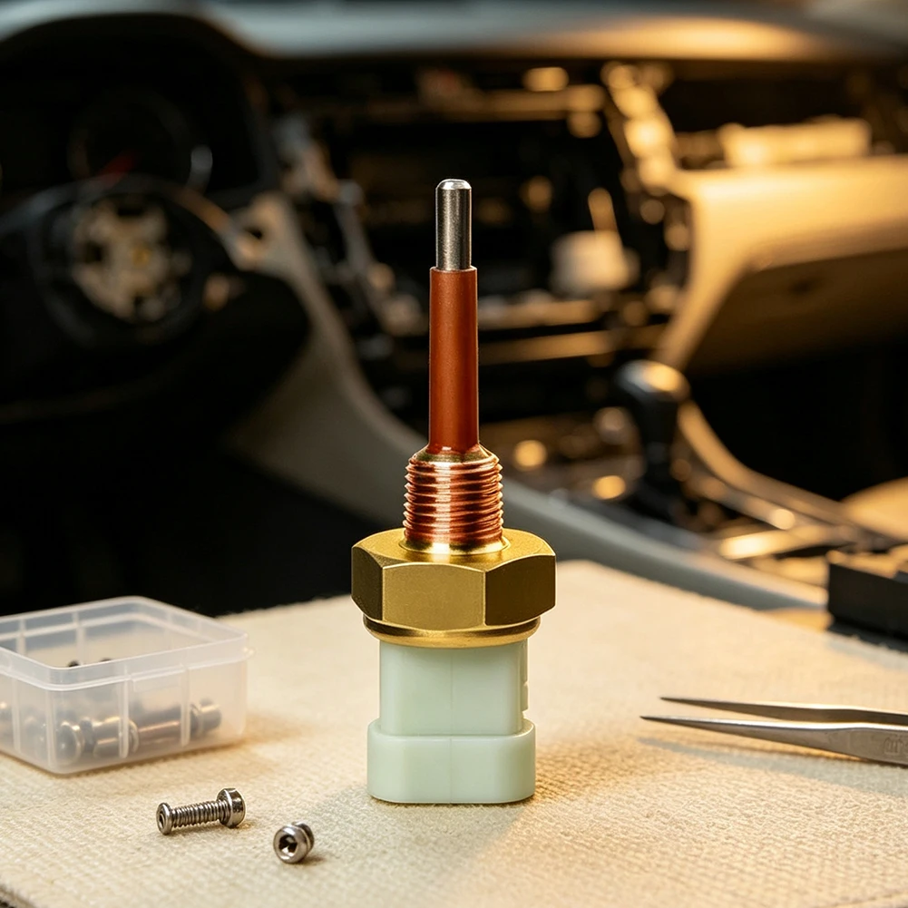 Engine Coolant Water Temperature Sensor Compatible with For Detroit Diesel Series 60 S60 Direct Fit Replacement