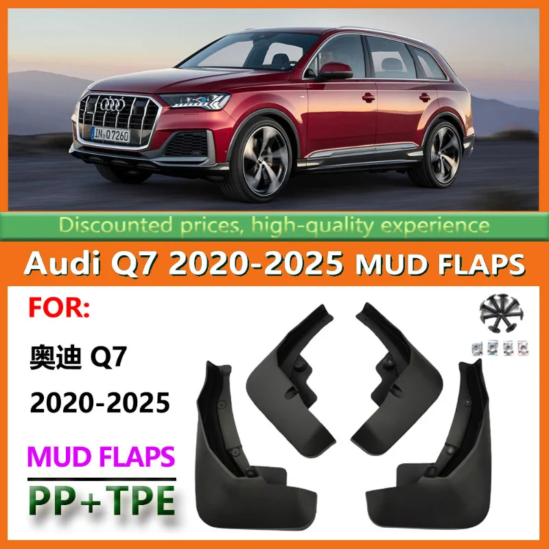 

Suitable for 2020-25 Audi Q7 Fender 22AudiQ7 Car Fender Leather Accessories Wheel Eyebrow
