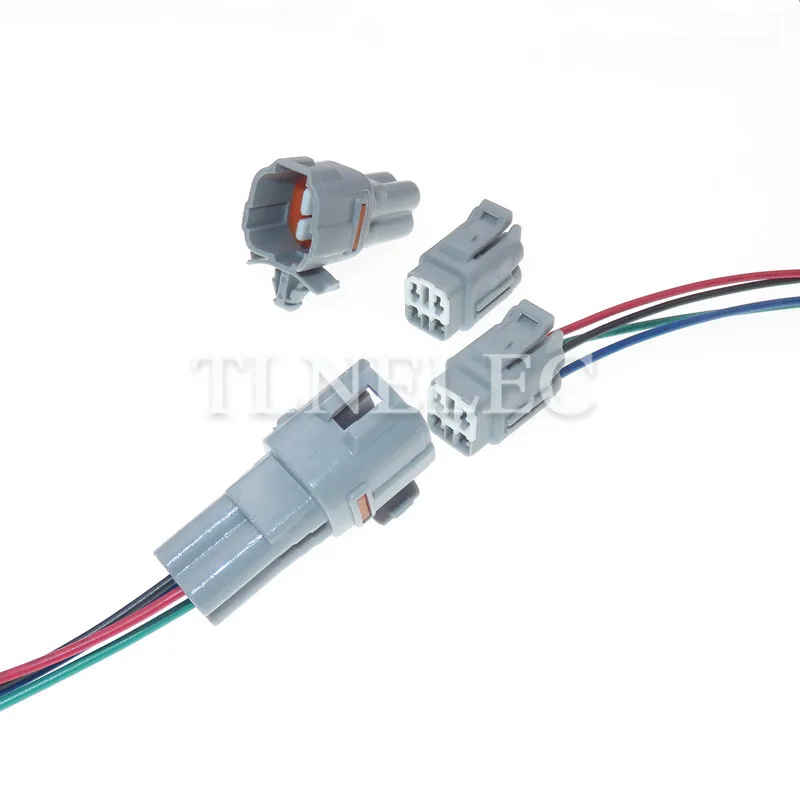 4 Pin Way Waterproof Car Electrical Wire Connector With Wires Automotive Crimp Plug Socket 6188-0217 6189-0372