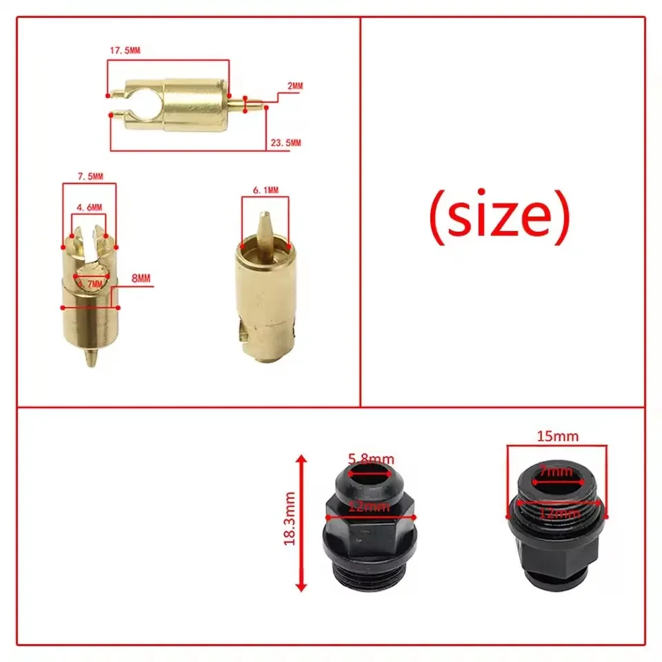 

For Yamaha TTR225 XT225 1997-2007 Motorcycle Carburetor Carb Choke Starter Set Kit Motorcycle Accessories