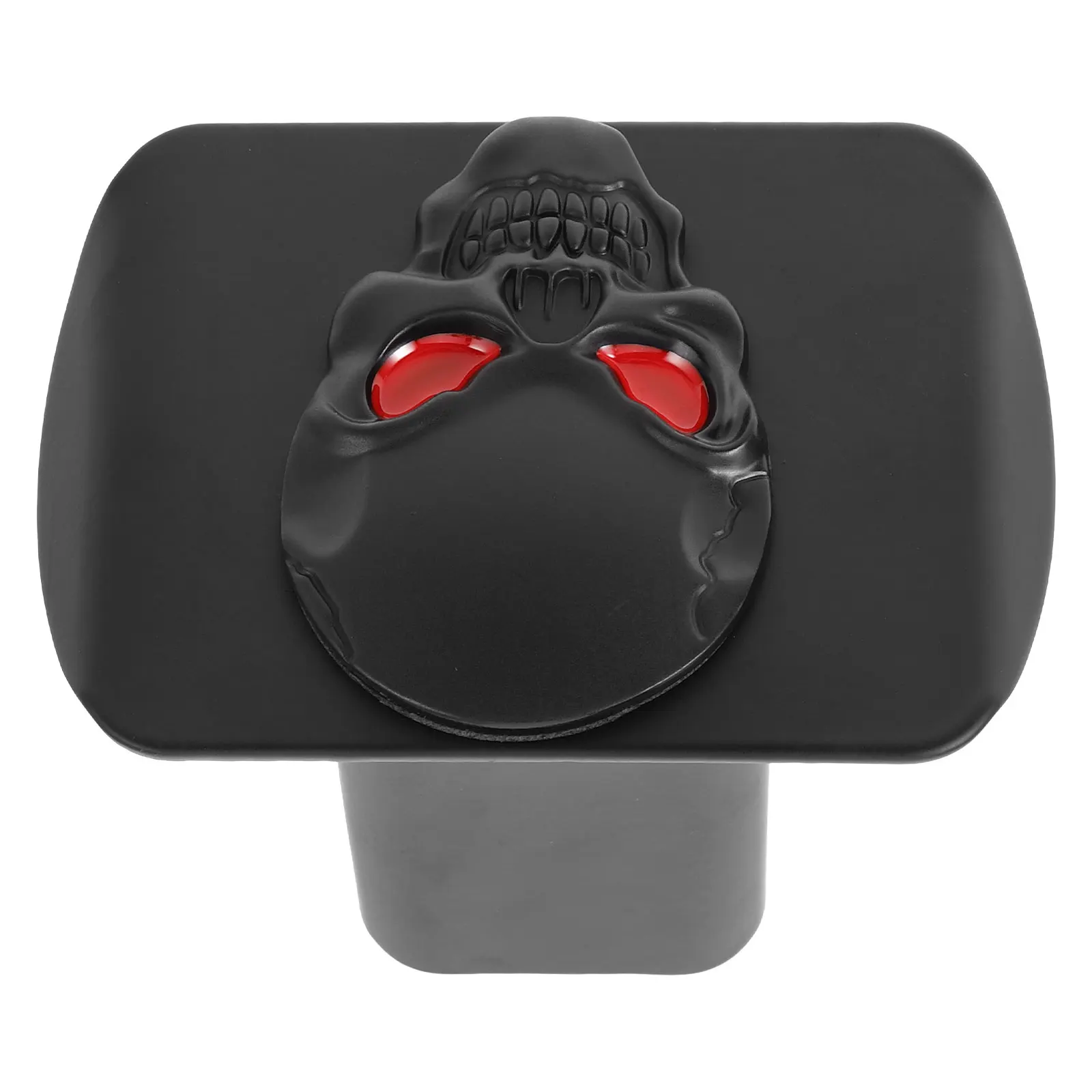 

Skullhead Trailer Cover Hitch Cap Metal Accessories Unique Design Vehicle Protection Durability Longevity Receiver for trucks