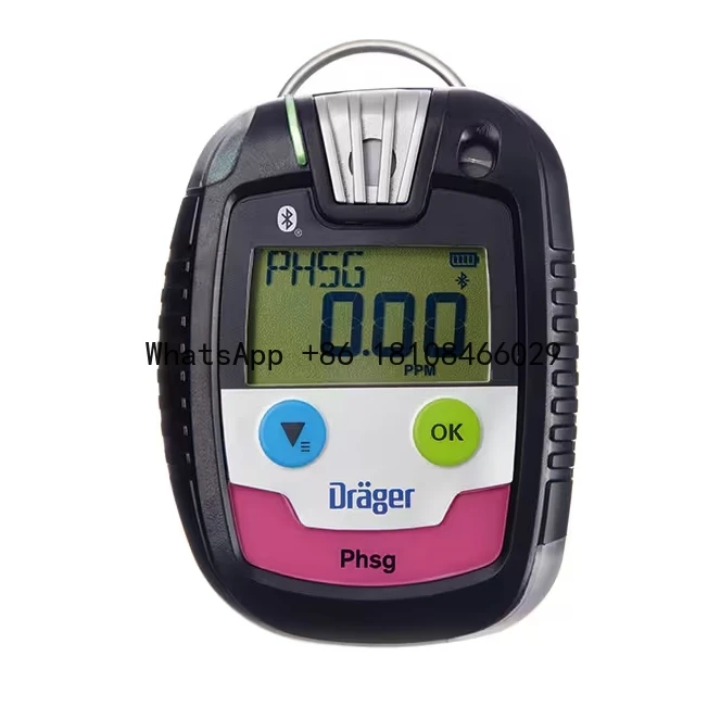 Drager Pac 8000 single gas detector can detect 29 different gases up to dangerous concentrations CO2 NH3 NO2