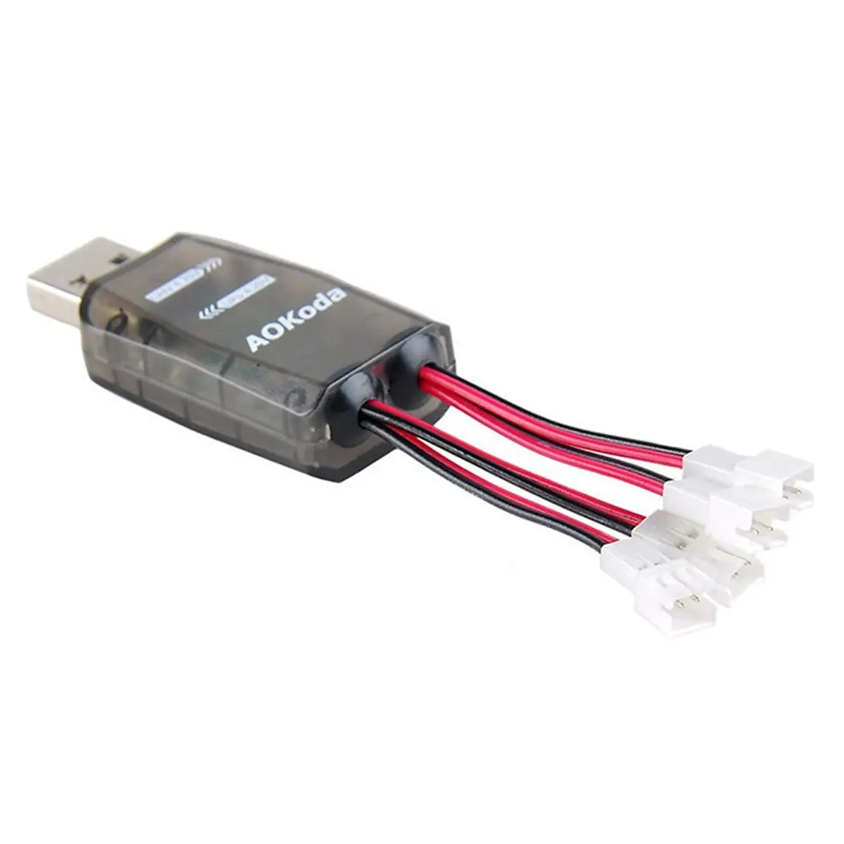DT75BG  CX405 4CH Micro USB Battery Charger Support for 1S LiPo/LiHv 4.2V/4.35V Battery for RC Helicopter Airplane Toys Drone