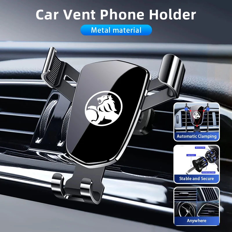 Car Gravity Phone Holder Metal GPS Mount Mobile Support Accessories For Holden VZ VE Colorado Caprice VT VX VU VY HSV Cruze Rode