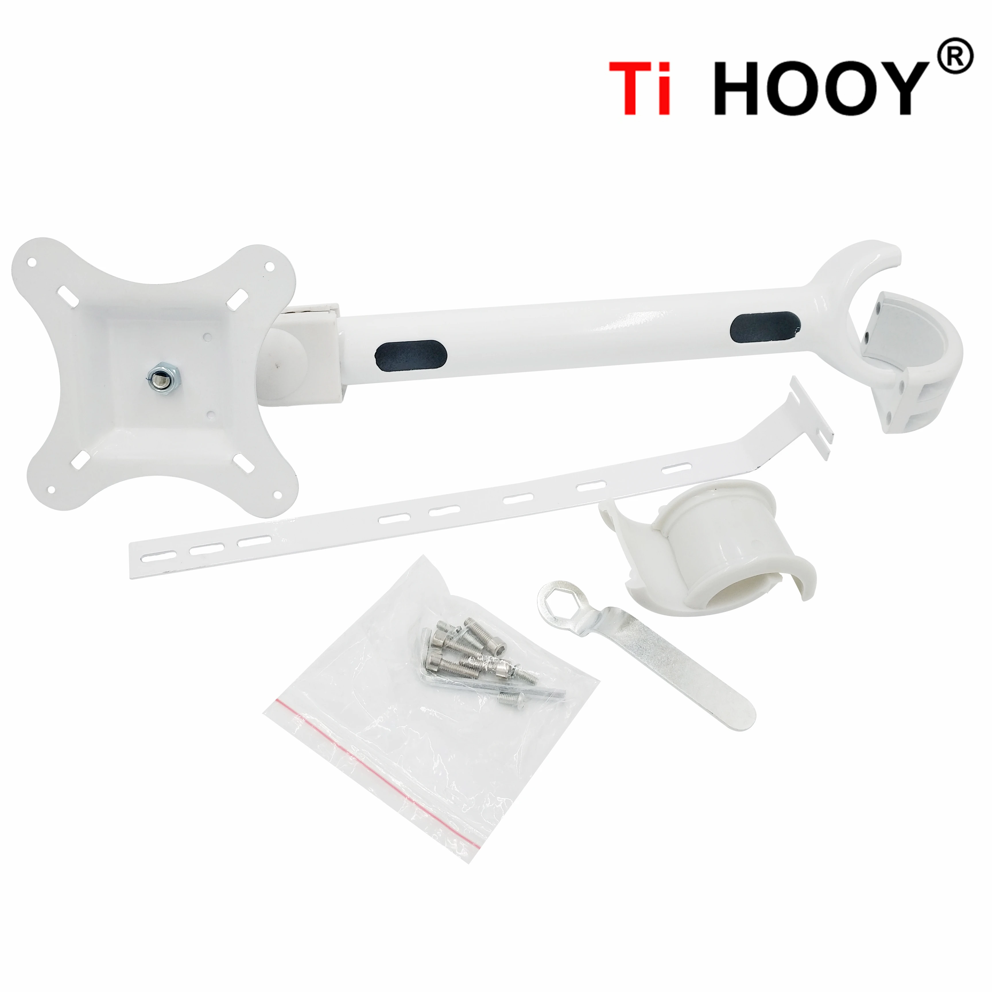 45mm Dental Chair unit LCD Monitor Holder Arm Bracket Metal for Intraoral Camera Endoscope Frame