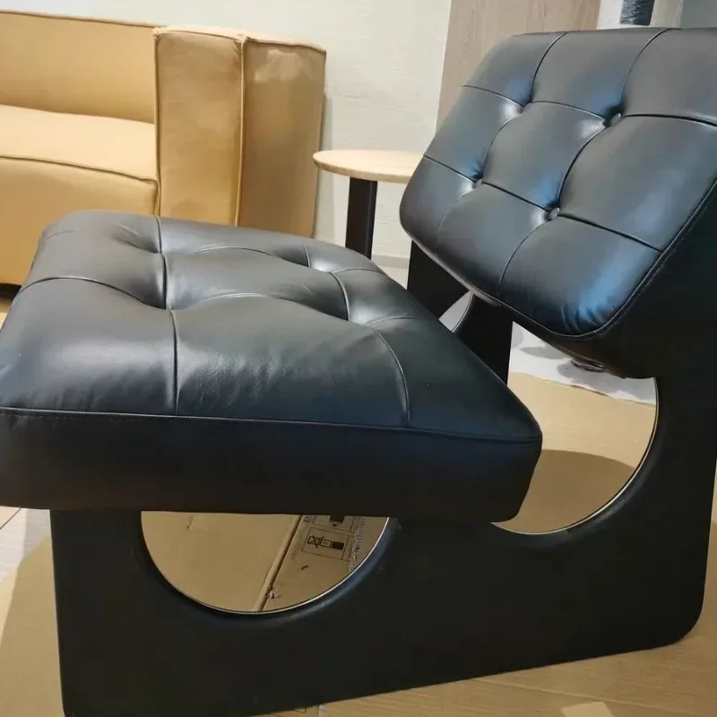 Minimal single sofa chair, Nordic lounge chair