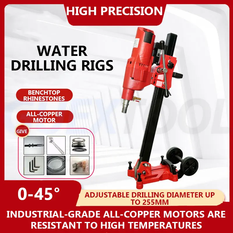 

Engineering Water driller Concrete Electric Drilling Machine Diamond Core Driller For Pipelines/Walls/Water Pipes/Bridges/Floors