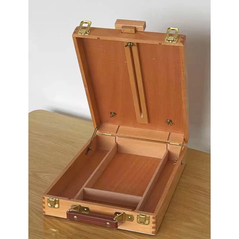 

Модернизированная коробка для масляной живописи, деревянная настольная подставка для эскизов, деревянная доска для эскизов, мольберт, художественная коробка для рисования