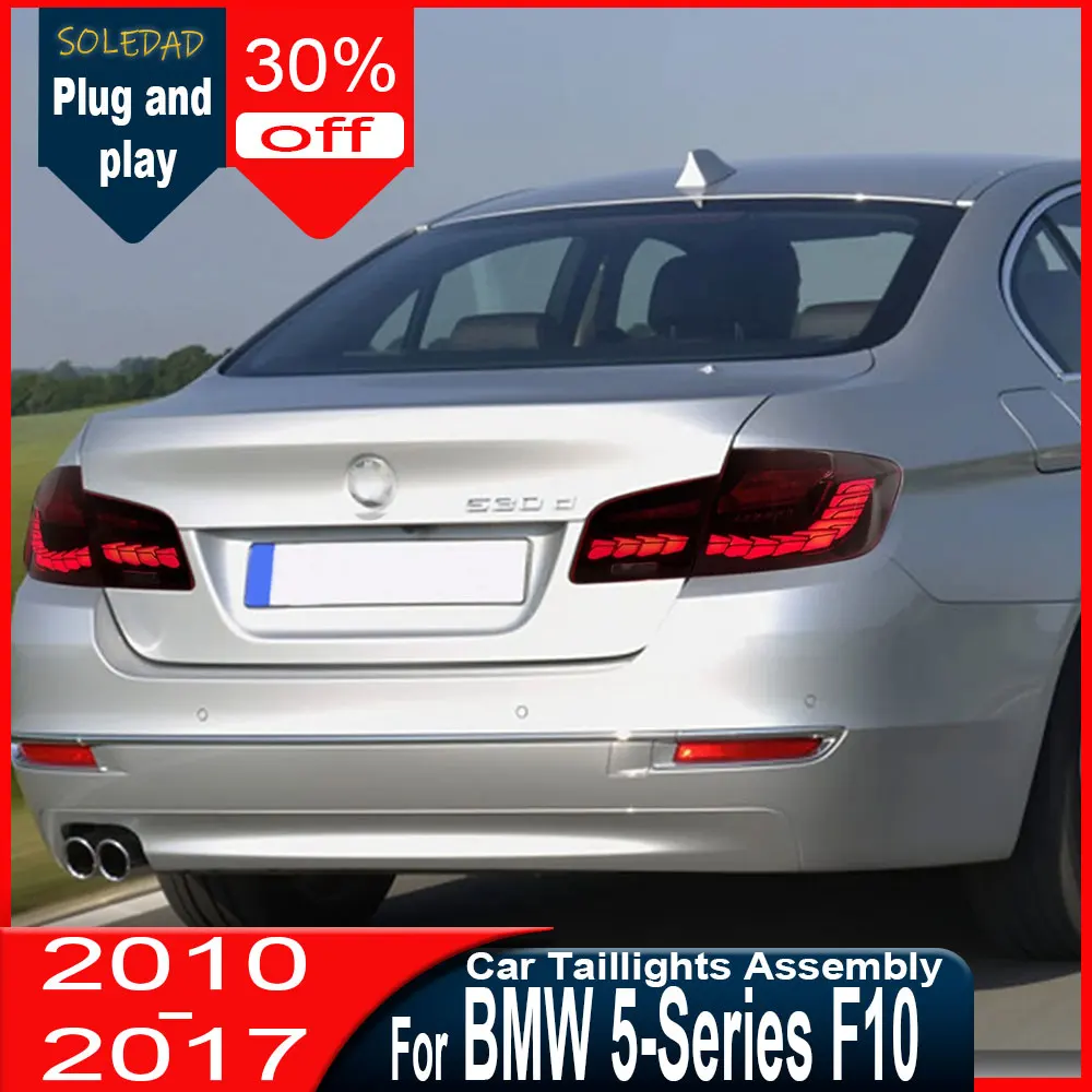 LED Taillamp For BMW 5 Series F10 F18 M5 2010 2011 2012 2013 2014 2015 2016 2017 Rear Lamps LED Dynamic Tail Lights