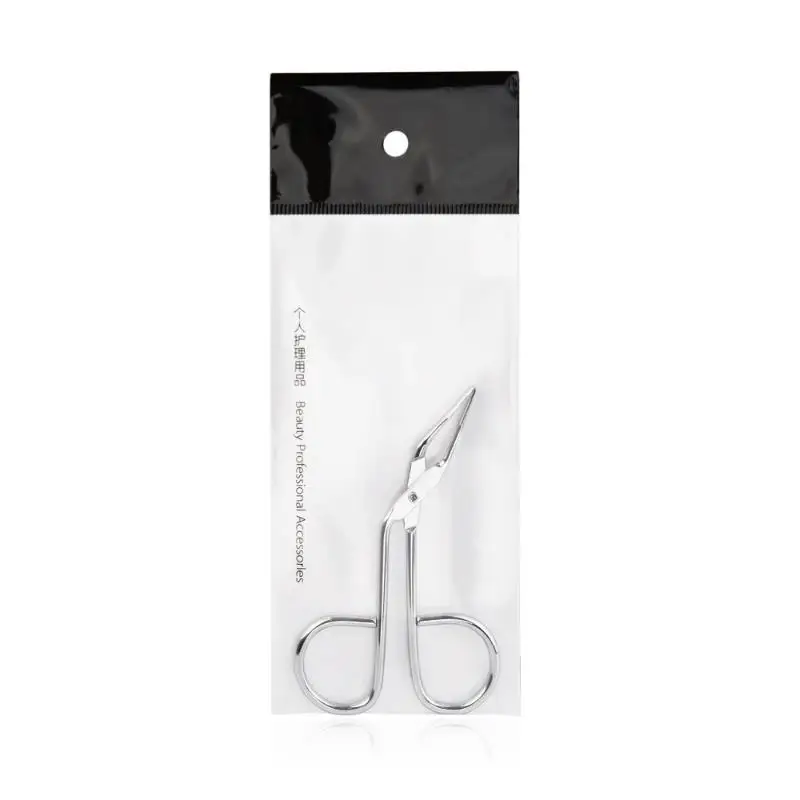 1Pcs Scissor Type Eyebrow Tweezer Fine Hairs Puller Eye Brow Nose  Hair Removal Beauty Makeup Tools Accessories