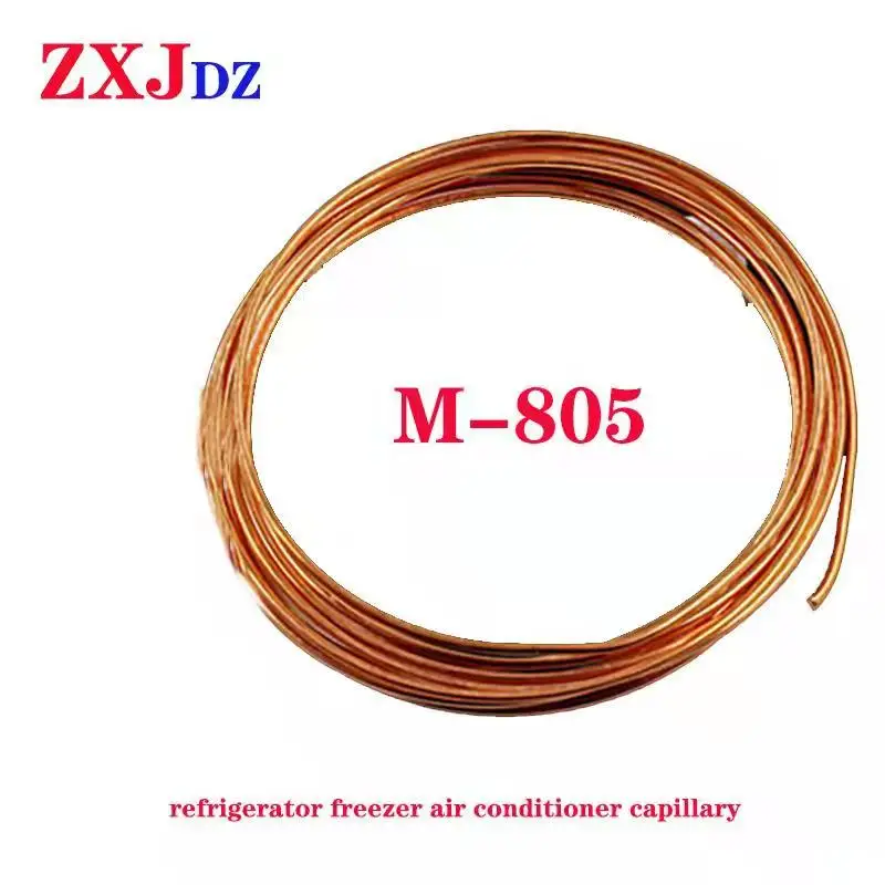 Air conditioner refrigerator capillary freezer capillary red copper capillary air conditioner copper tube