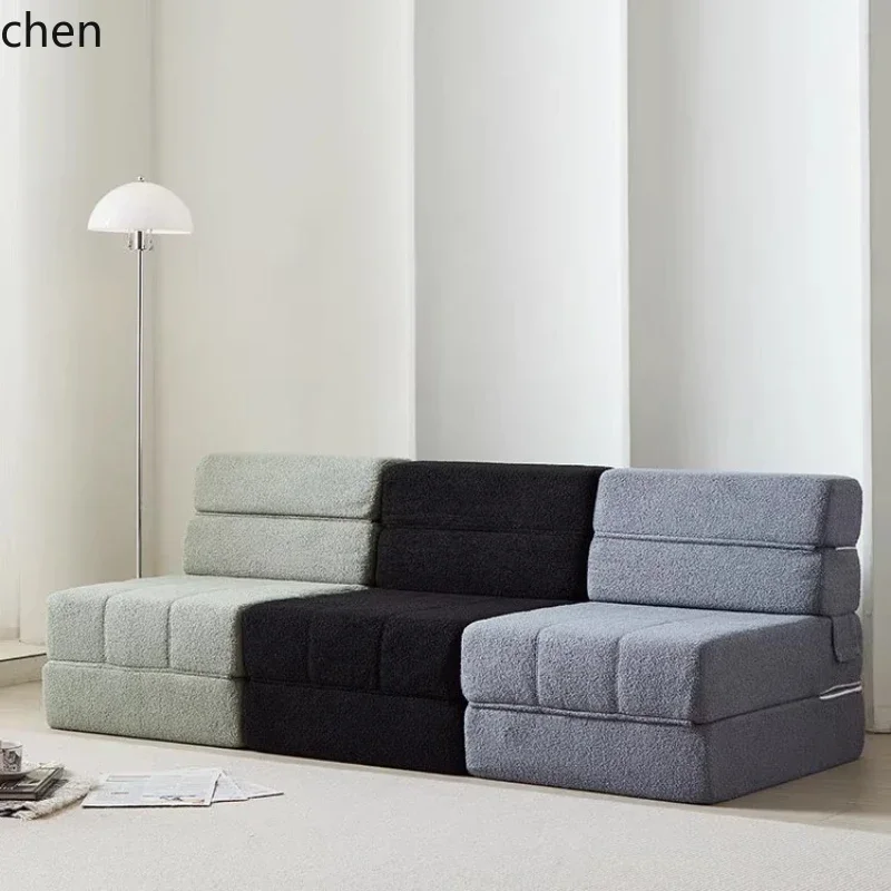L31 Compression Sofa Full Vacuum Roll Bag Size Apartment Fabric Folding Single Sofa Skeleton-free Full Sponge