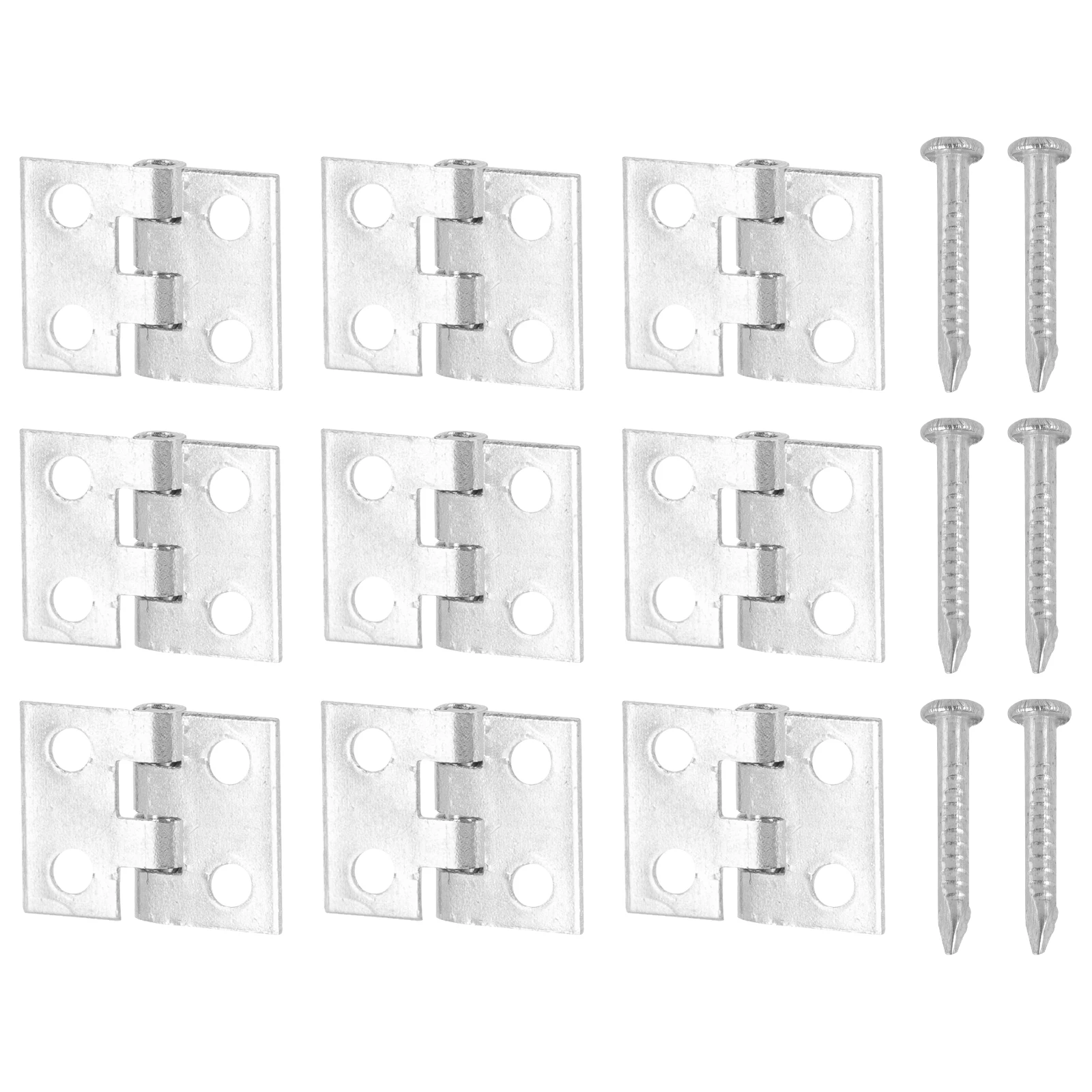 

100Pcs Mini Cupboard Hinges Premium Copper Durable Jewelry Accessories Uniform Opening Closing Strength