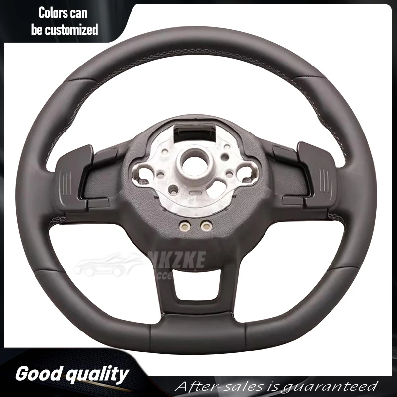 Suitable For Volkswagen Golf 7, 7.5, GTI, MK7 Steering Wheel, With Buttons, Shift Paddles, And Frame, Car Accessories