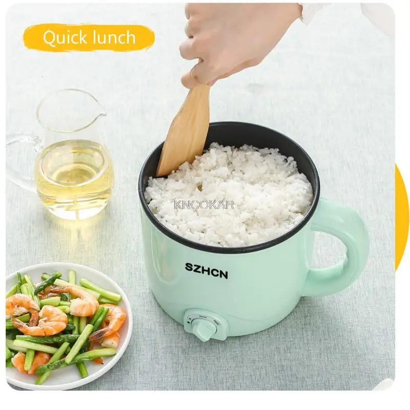 220V Mini Multifunction Electric Cooking Machine Household Single/Double Layer Hot Pot Multi Electric Rice Cooker Non-stick Pan - view 4