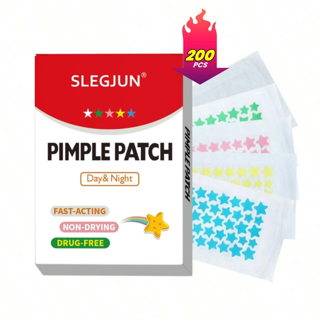 

200pcs Star Acne Patch, Facial Acne Patch, Concealer Patch, Acne Patch, ultra-thin and breathable