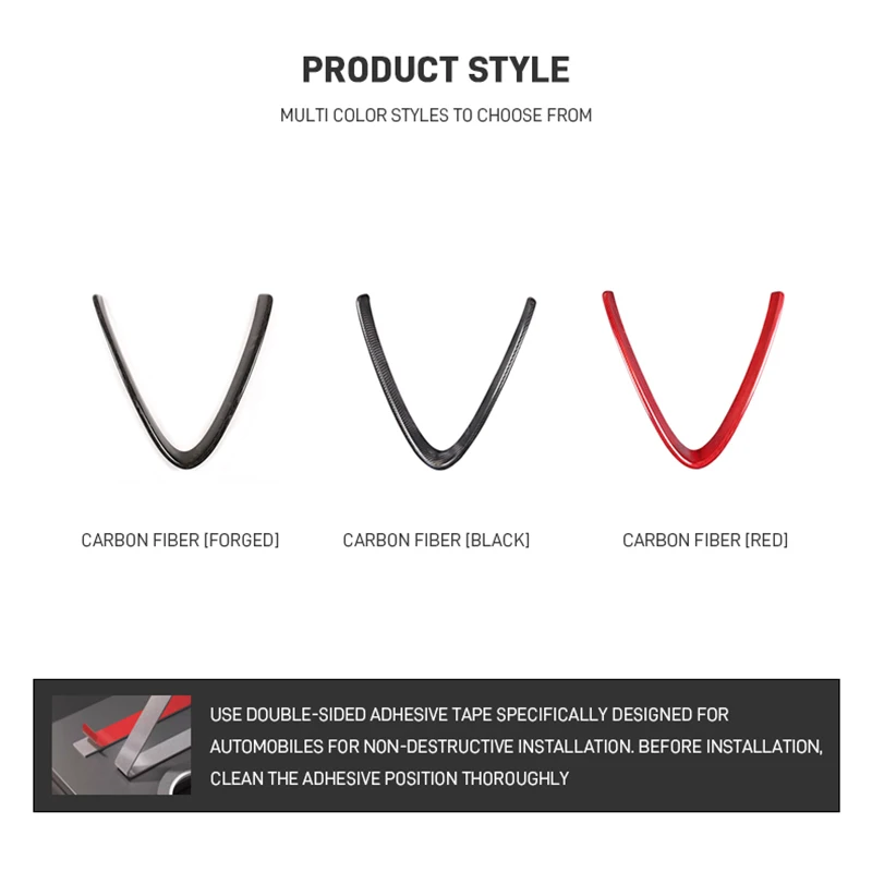 سيارة الجبهة شواء الخامس شكل الديكور غطاء إطاري الكسوة ل ألفا روميو جوليا 2017 2018 2019 ريال ألياف الكربون الخارجي اكسسوارات