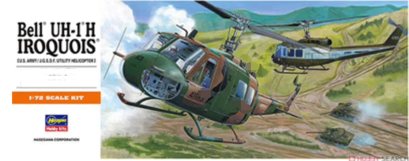 1:72 UH-1H Huey Helicopter  Toys  Assembly model  aircraft