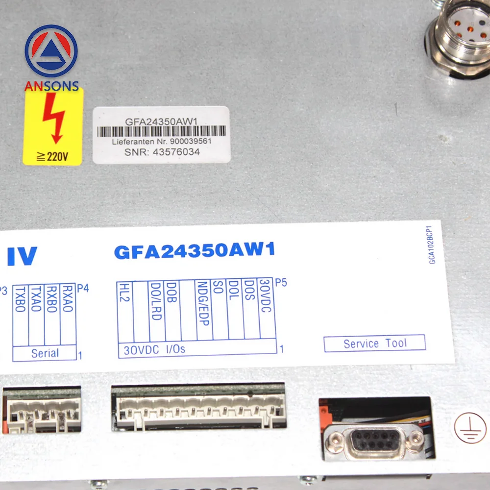 GFA24350AW1 GBA24350BH3 DCSS5-E OTIS مصعد الباب العاكس محرك الباب صندوق التحكم Ansons قطع غيار المصاعد